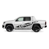 Calco Ploteo  Vw Amarok Paint Juego Laterales Decalized