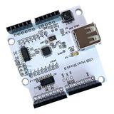 Max3421 Usb Host Shield 2.0 Para Mega Adk Compatible Con Un