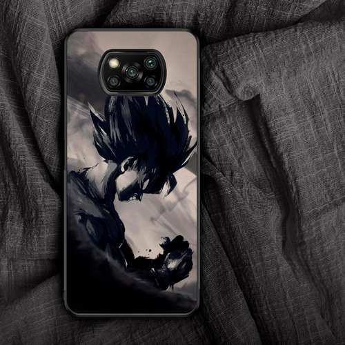 Dragon Ball Goku Arte Lápiz Funda Tpu Xiaomi Redmi Poco Oppo