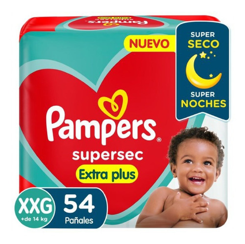 Pampers Supersec M / G / Xg / Xxg Mes Consumo X 1unid
