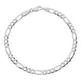 Pulsera Cartier Hombre 20 Cm Plata Ley 925