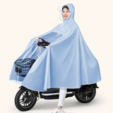 Poncho De Lluvia Para Todo El Cuerpo, Con Batería Eléctrica,