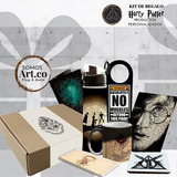 Mug Harry Potter / Kit Regalo Harry Potter /  Collar Snitch