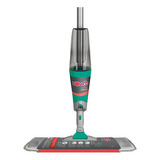 Noviça Spray Mop Com Cabo Articulado E Pano Microfibra Bt1912 Cor Cinza E Tiffany