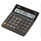 Casio Dh-16bk 16digitos Calculadora De Escritorio Dual Color Negro