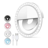 Aro De Luz Led Selfie Anillo Celular Maquillaje Ring Tablet