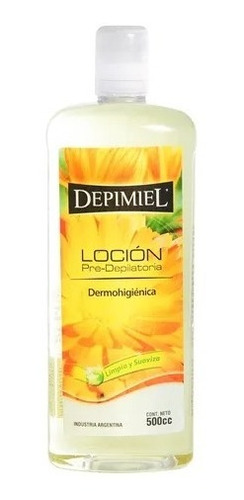 Loción Pre-depilatoria Depimiel Dermohigienica X 500cc