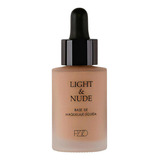 Base De Maquillaje Líquida Light & Nude 27 Ml Pzzo