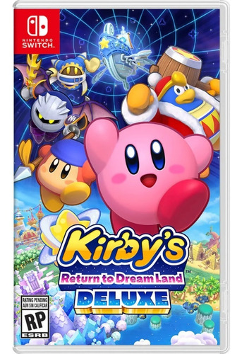 Jogo Kirby Return To Dream Land Deluxe Switch Midia Fisica