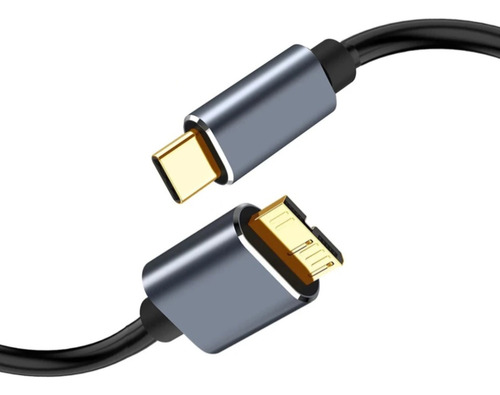 Cable Usb-c A Micro B (para Disco Duro Externo)