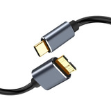 Cable Usb-c A Micro B (para Disco Duro Externo)