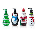 Dispensador Jabón Navidad 7puLG + Toalla 5 Pack