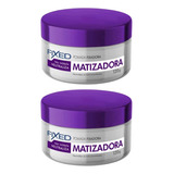 Fixed Pomada Fixadora E Matizadora 120g - Kit C/ 2un