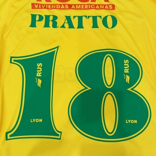 Numero Estampado Defensa Y Justicia Lyon 2023