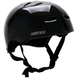 Casco Vertigo Vx Free Style, Bici, Rollers Negro Brillo M