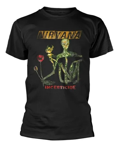 Camiseta Nirvana Reformant Incesticide (negra)