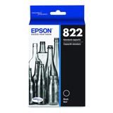 Epson T822 Durabrite Ultra Ink Cartucho Negro De Capacidad E