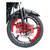 Stickers Reflejantes Rin De Moto 250z 250sz 200z 125z 150z