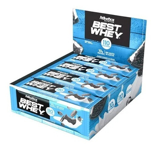 Best Whey Bar 32g Cx C/ 12 Unidades - Atlhetica Nutrition