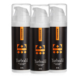 Kit 03 Blend Para Crescimento De Barba Cabelo Turbodil 30ml