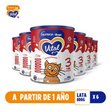 Leche En Polvo Vital 3 Nutricia Bago Lata 800 Gr X 6 Un Sabor Original