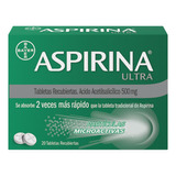 Aspirina Ultra 500mg Tab 20 Co