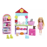 Barbie Set De Juego Chelsea Tienda De Juguetes Para Niñas