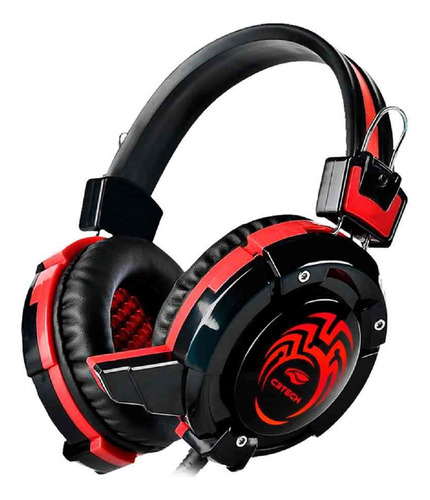 Headset Gamer C3tech Flycatcher Ph-g10bk, Rgb, 40mm, Usb