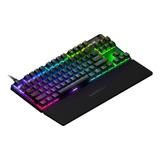 Teclado Steelseries Apex Pro Tkl Qwerty Omnipoint Ing Us Rgb