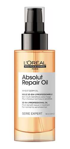 Tratamiento Capilar 10 En 1 Loreal Absolut Repair Oil 90ml