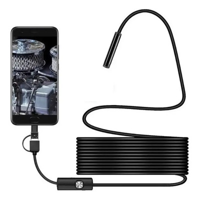 Endoscopio Mini Cámara 5.5mm con USB 2m Android Ajuste de Luz IP67 | MercadoLibre