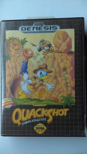 Quackshot ( Quack Shot ) Solo Caja Sega Genesis - Wird Us