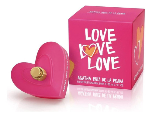 Perfume Love Love Love Agatha Ruiz De La Prada 80ml