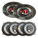 Combo Bomber 4 Parlantes Puerta Bbr 5 + 2 Luneta 6x9 A Cjf