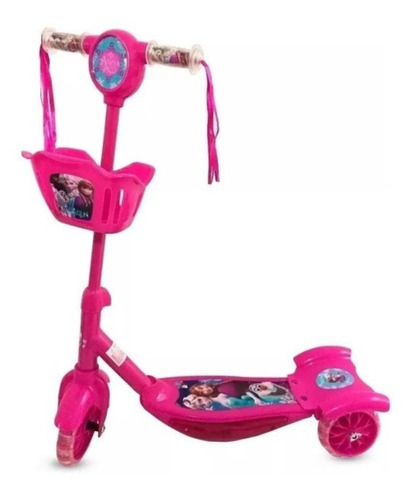 Patinete Frozen Musical Cor Rosa