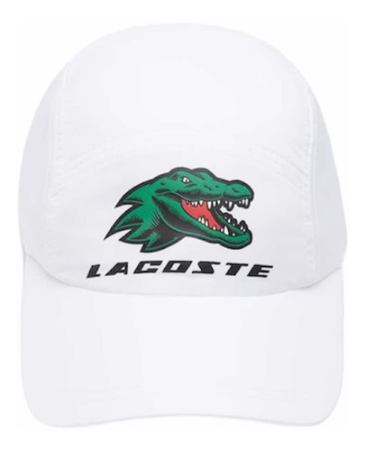 Boné Lacoste Sport Branco Holiday Exclusivo