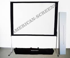 Pantalla De Proyeccion Amercan-screens Tl100  200x150 Oferta