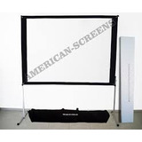 Pantalla De Proyeccion Amercan-screens Tl100  200x150 Oferta