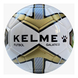 Balón Futbol Galatico N°5 Blanco/dorado Kelme 