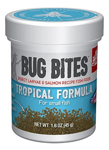 Fluval Bug Bites A6577 - Alimento De Pescado Tropical, Grnul