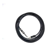 Cable Auxiliar De Plug 3.5 A 6.3 Mono De 6 Metros Uso Rudo