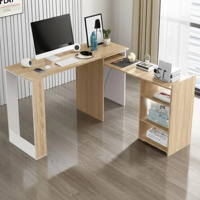 Escritorio Expandible Spaqua Color Rovere | Meses sin interés