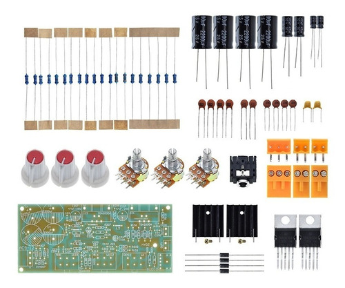 Kit Tarjeta Amplificador Tda2030a 2x15w Para Ensamblar Diy