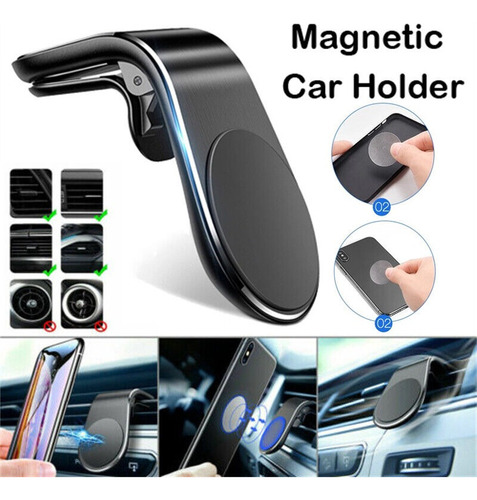 Soporte Auto Iman Holder Celular Magnetico Smartphone Gps