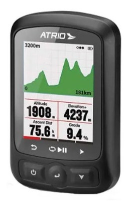 Gps Atrio Bike New Titanium - Preto