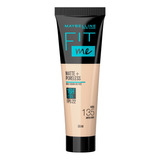 Base De Maquiagem Líquida Maybelline Fit Me Matte+ Poreless Fit Me Fps Tom Nova 135 Antiga N100  -  72ml 45g