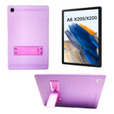 Capa Lilas Suporte Para Tablet Samsung Tab A8 X200/x205 10.5