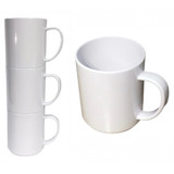 Tazas Sublimables Apilables Plástico Polimero 6 Unidades