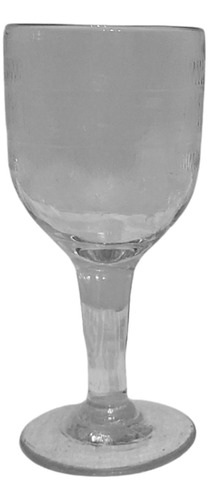4 Copas Para Licor Vidrio Transparente Labrado - Vintage