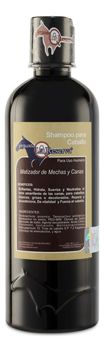  Shampoo Matizador De Canas Y Mechas Yeguada La Reserva 500m